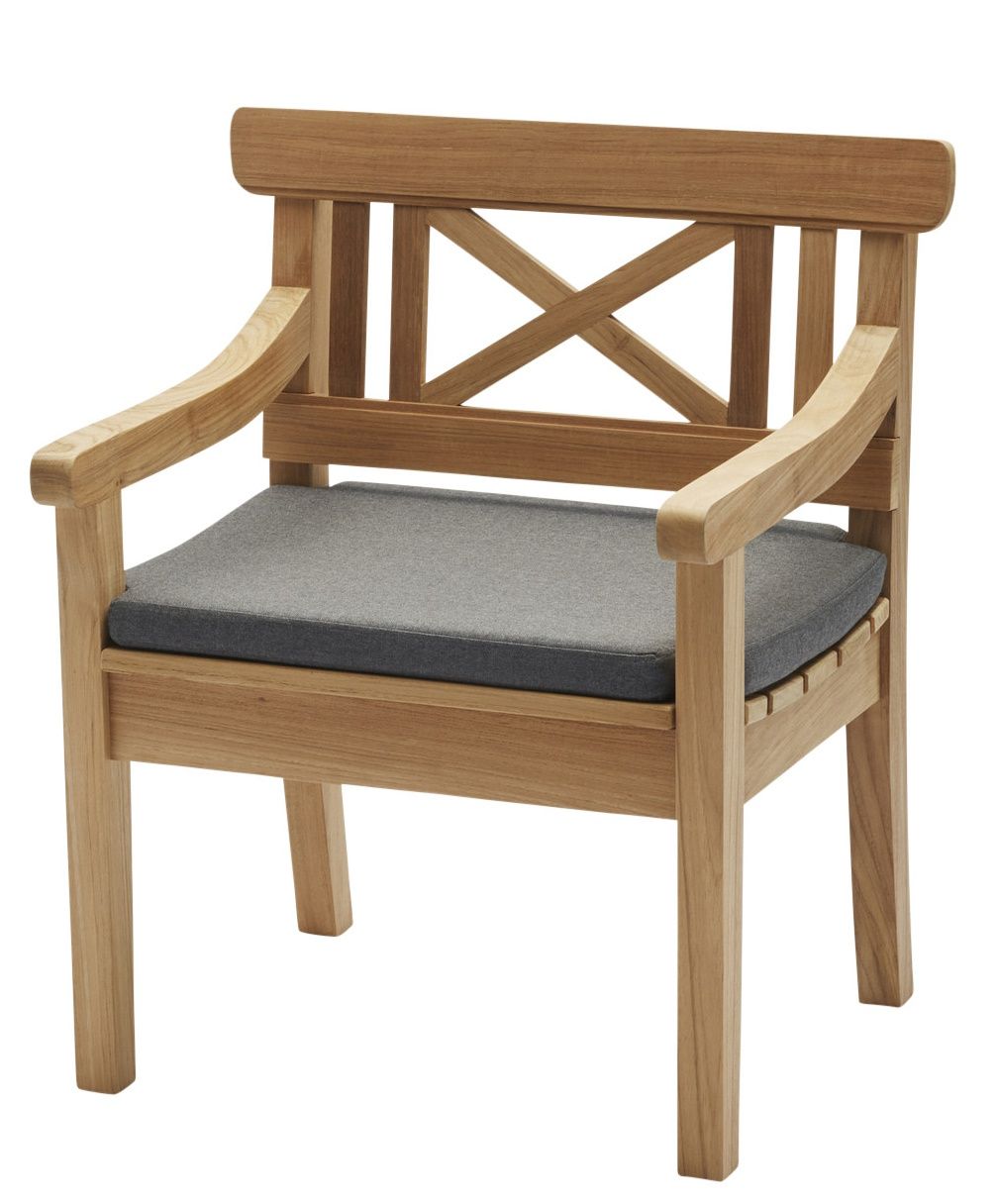 Drachmann Chaise Cushion Coussin d'assise extérieur Skagerak by Fritz Hansen Charcoal
